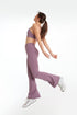 BIRDIESCULPT - YOGA PANTS FOR LIFE LİLA İSPANYOL PAÇA YOGA VE SPOR TAYTI - Spor ve Yoga Pantolonları - BIRDIEJAY